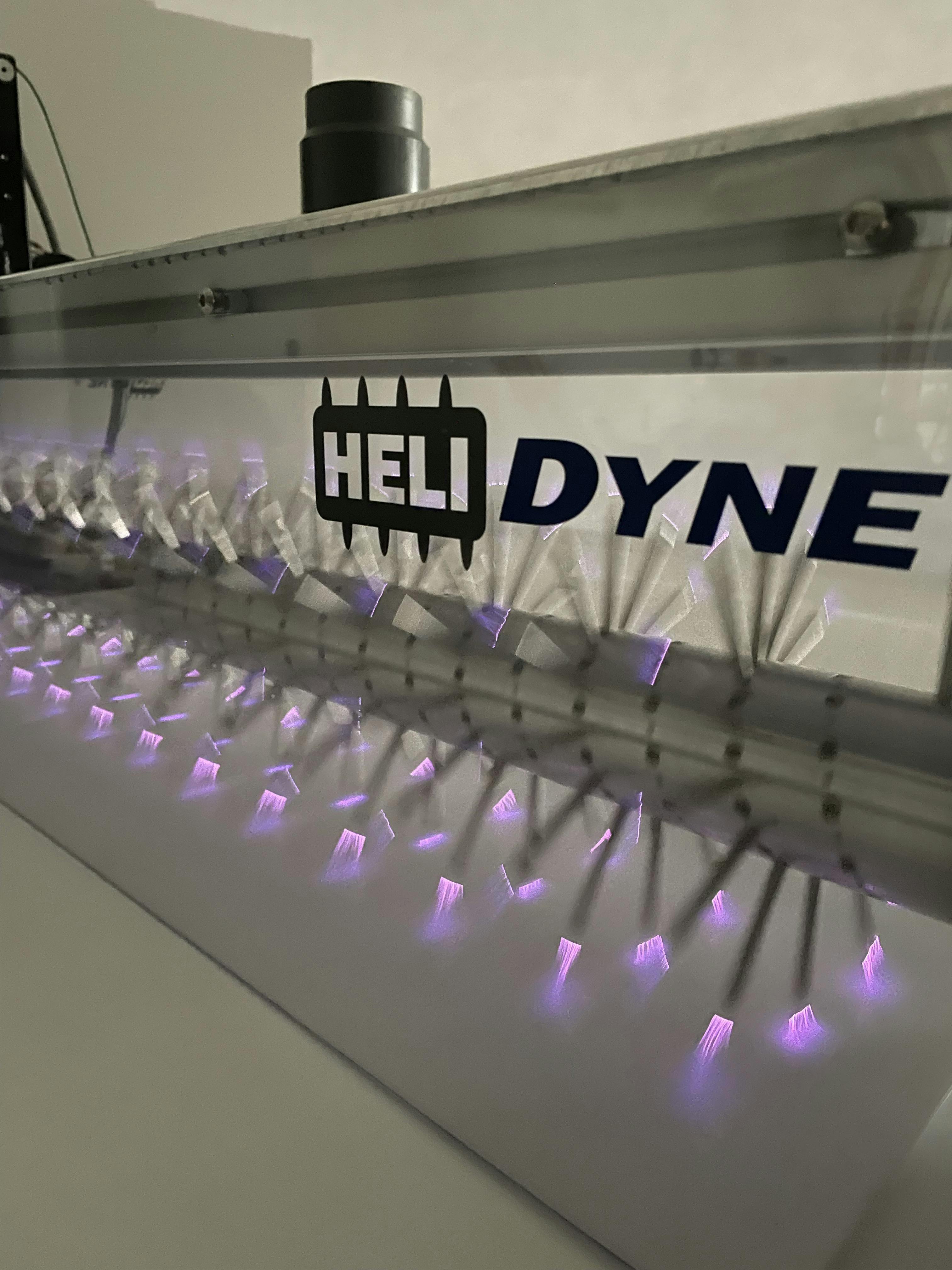 3DT's HeliDyne corona system can treat large parts.