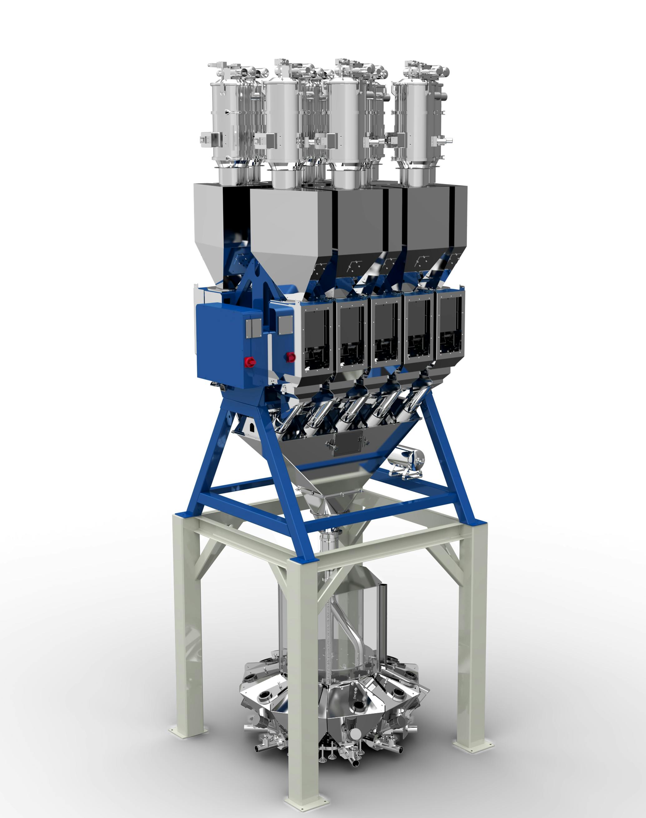 Ampacet has introduced a Compact version of its LIAD Smart BlendSave blending and resin management system.