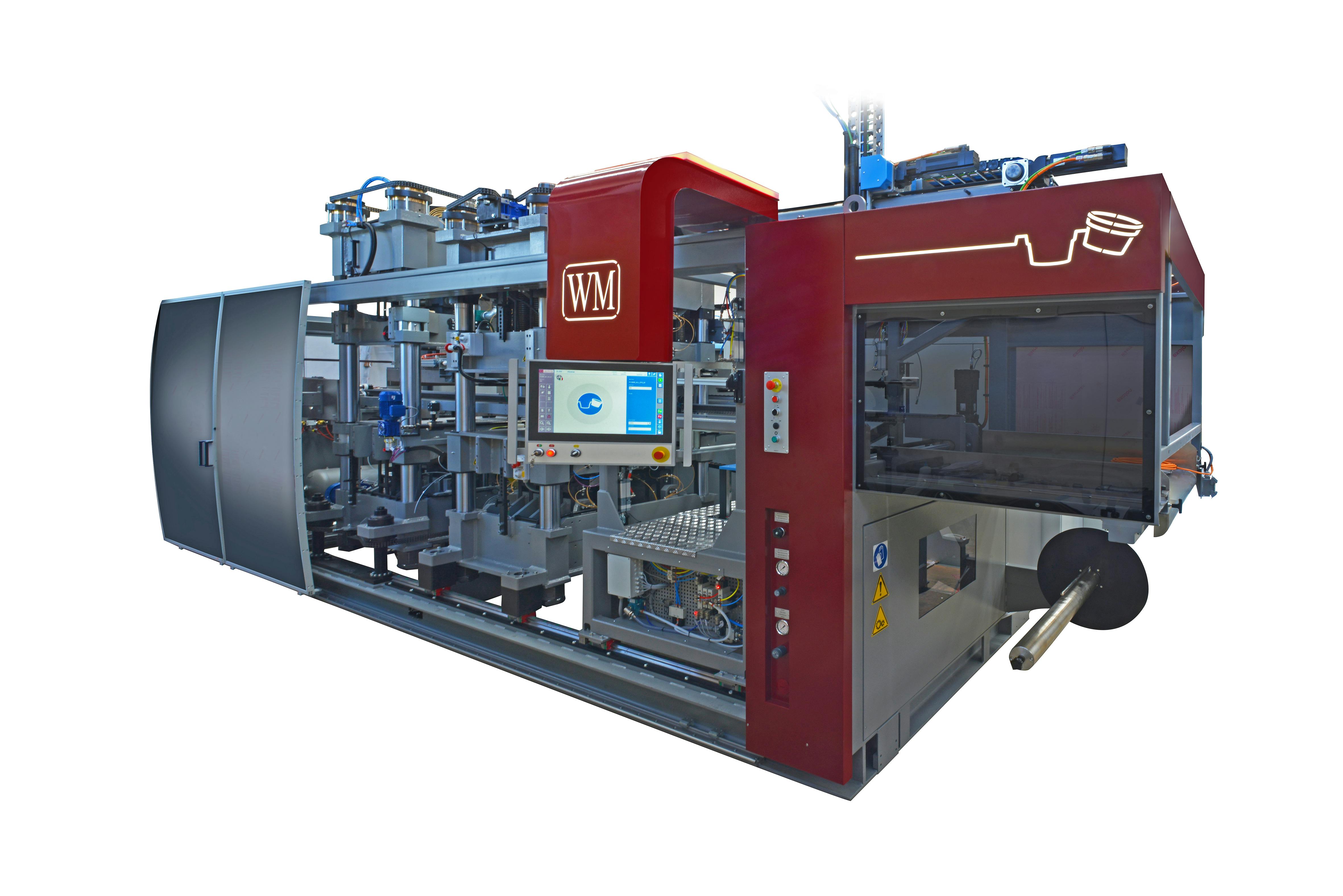 WM Thermoforming has introduced upgrades to the FC 1000 IM2, including an integrated visual inspection system.