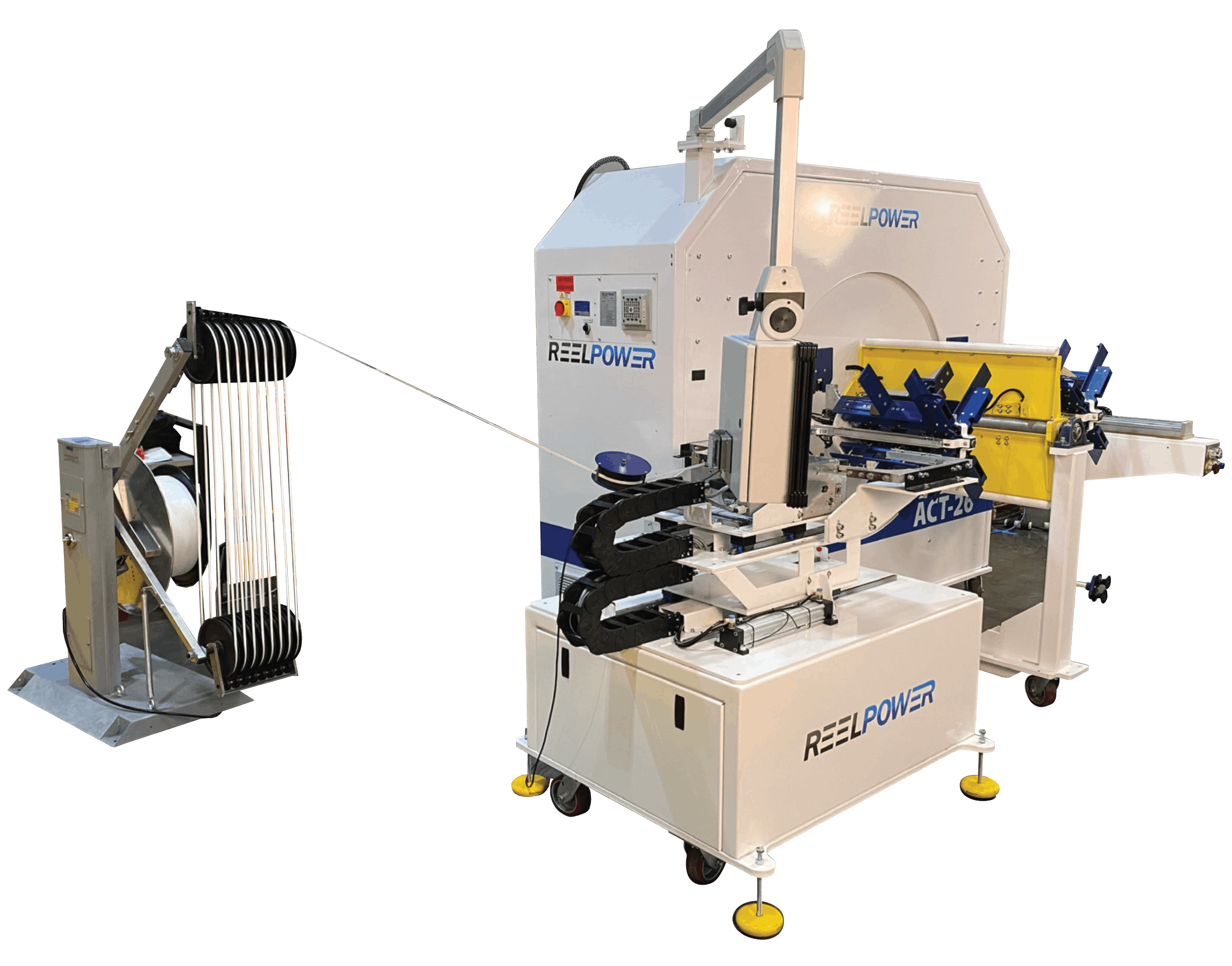 ReelPower Industrial has made improvements to its ACT-26 coiling and spooling system.