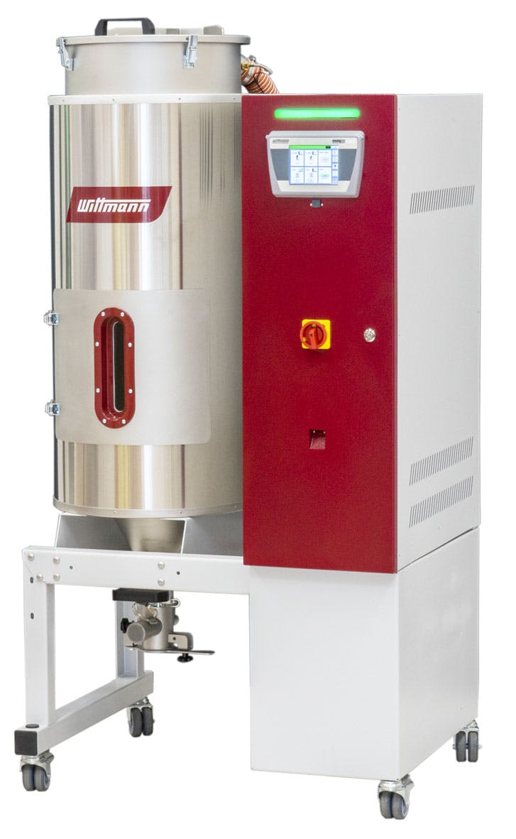 Wittmann's Drymax Plus dryers come with an Industry 4.0-compatible control.