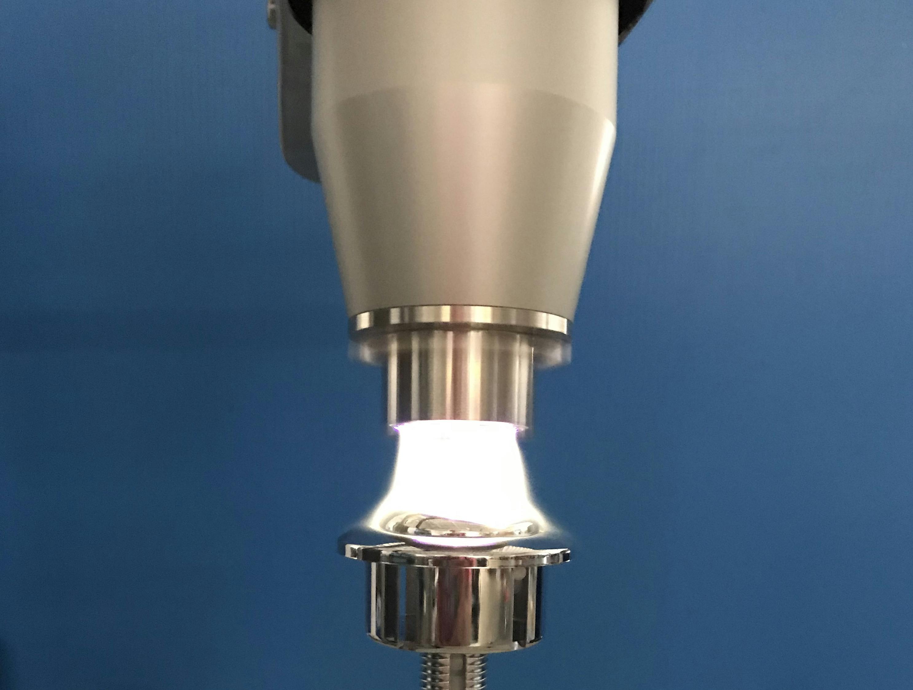 The PlasmaDyne Pro's rotating head treats a wider area.