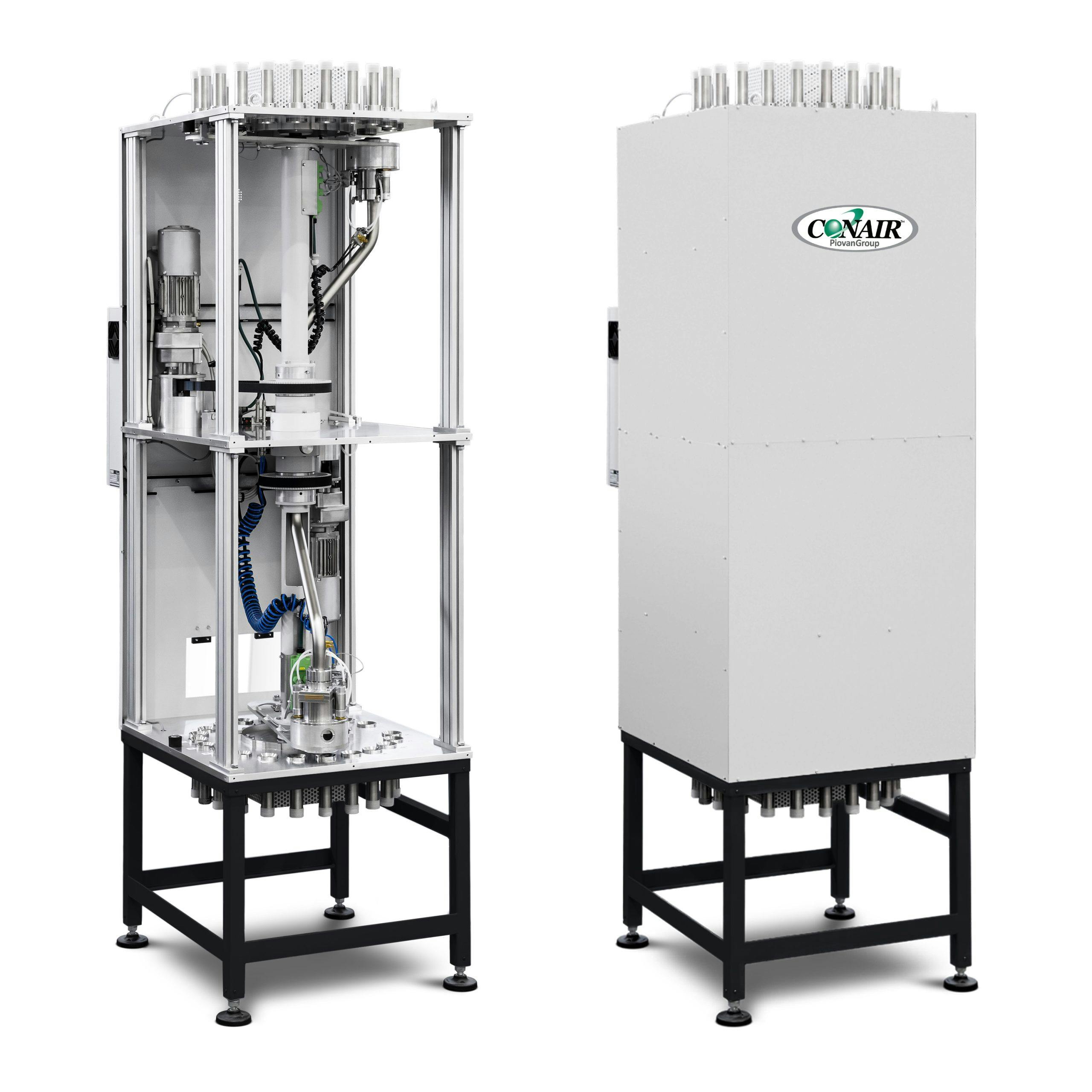 Conair's AutoRSS manages up to 60 resin sources.