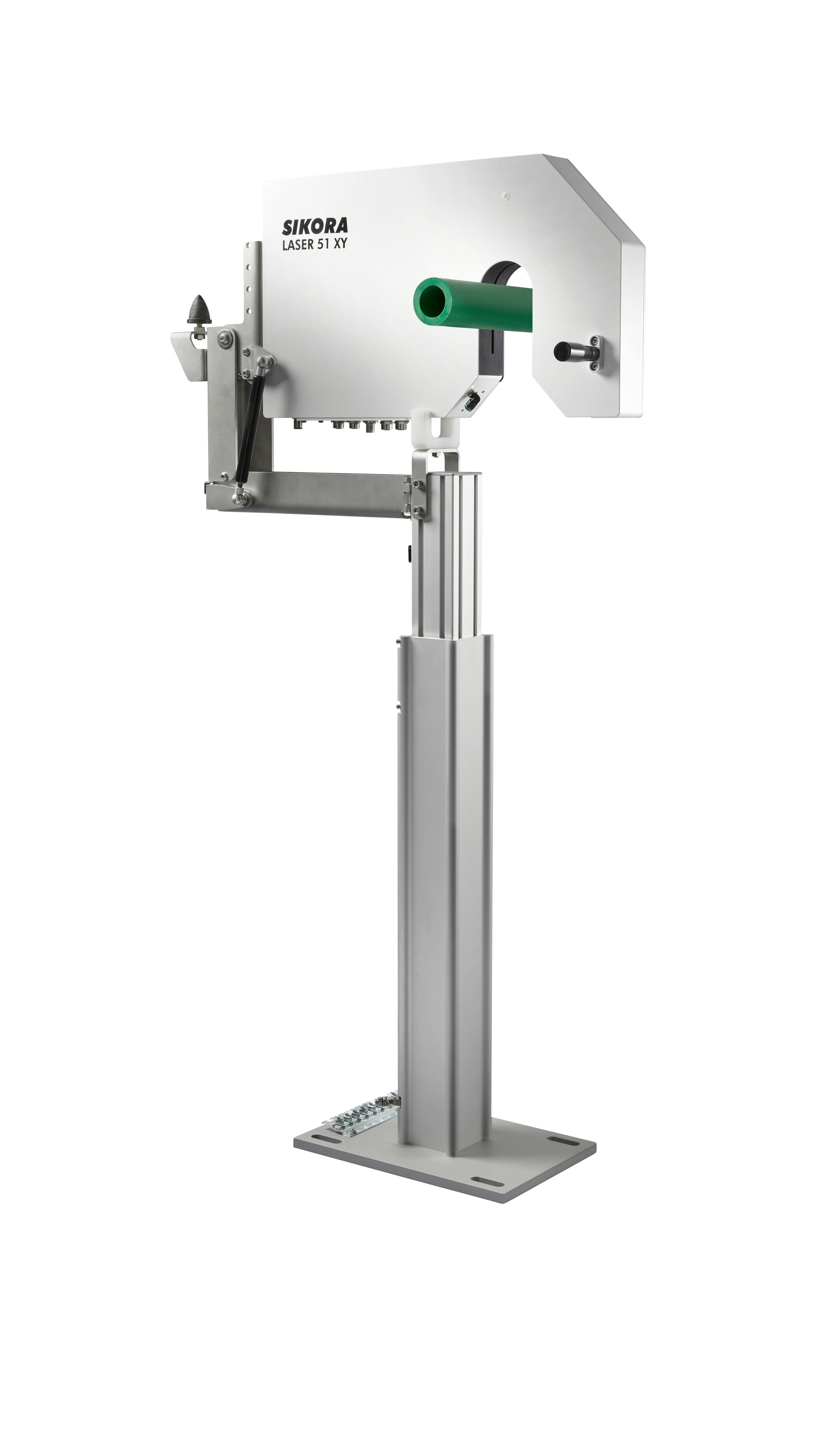 Sikora's Laser Pro series is designed to measure hoses and tubes accurately.