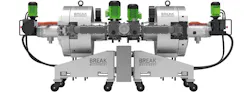 Break Machinery has expanded its line of Duo screen changers with the addition of the 7000 DS Twin and 5600 DS Twin. Break Machinery has expanded its line of Duo screen changers with the addition of the 7000 DS Twin and 5600 DS Twin.