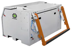 The Rapid Granulator GT1100 is designed for easy integration into thermoforming lines, for reducing skeletal waste. The Rapid Granulator GT1100 is designed for easy integration into thermoforming lines, for reducing skeletal waste.