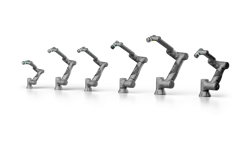 Rethink Robotics launched the new Reacher line of seven cobots. Rethink Robotics launched the new Reacher line of seven cobots.