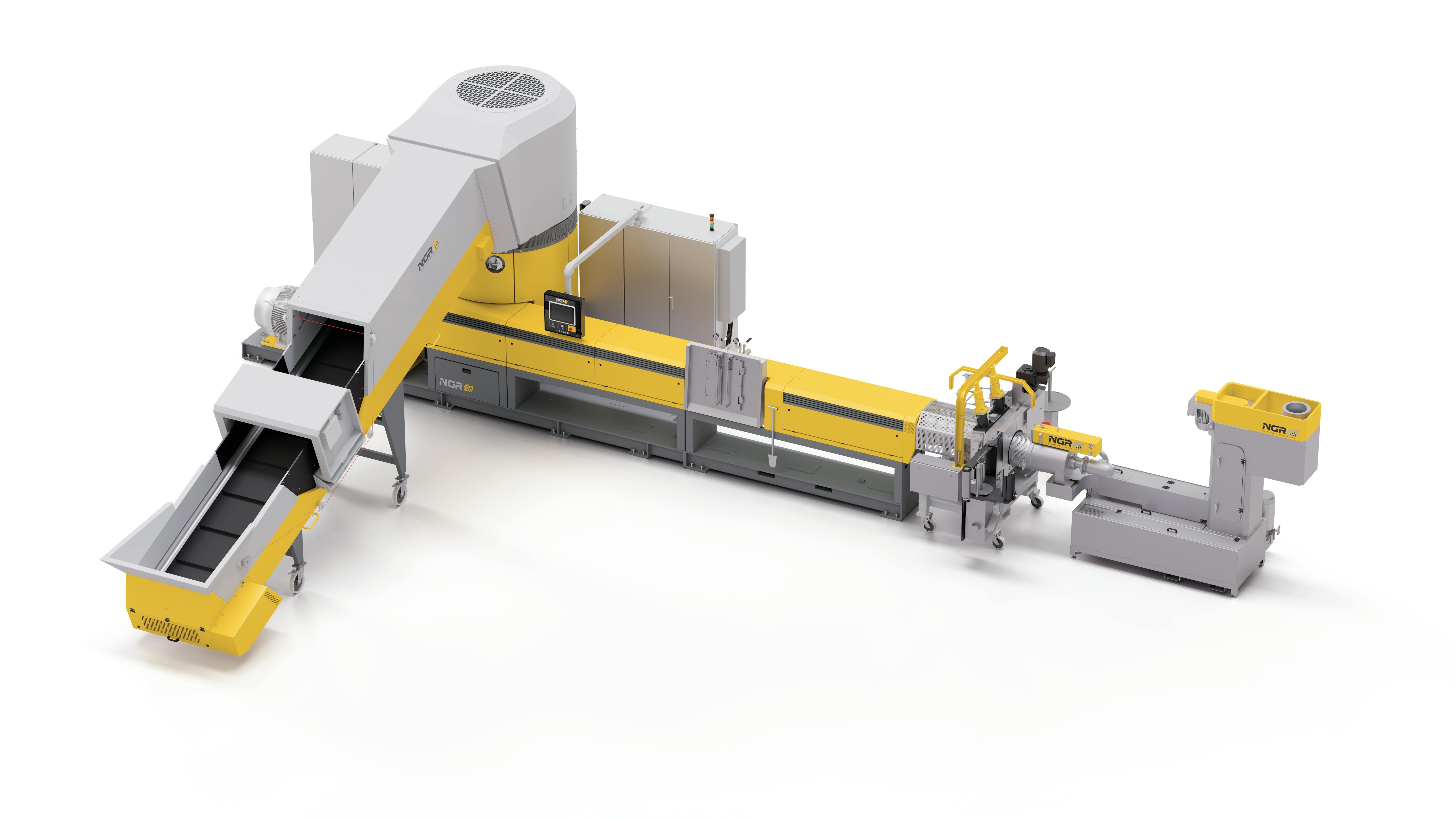 NGR has upgraded and expanded its C:Gran series of cutter-compactor-extruders.