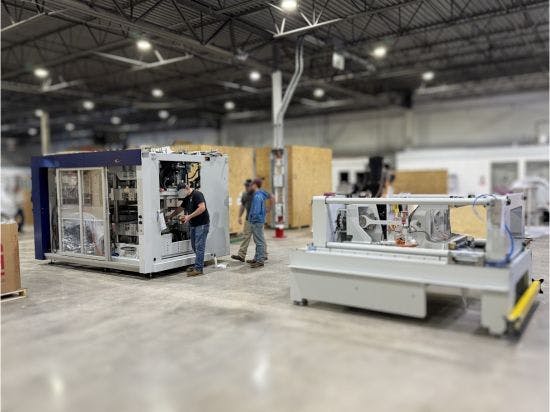 Origin Materials has developed a line to produce caps and closures from PET or rPET.