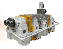 Farrel Pomini's FCM mixer has been adapted for use in a pyrolysis system co-developed with Lummus. Farrel Pomini's FCM mixer has been adapted for use in a pyrolysis system co-developed with Lummus.