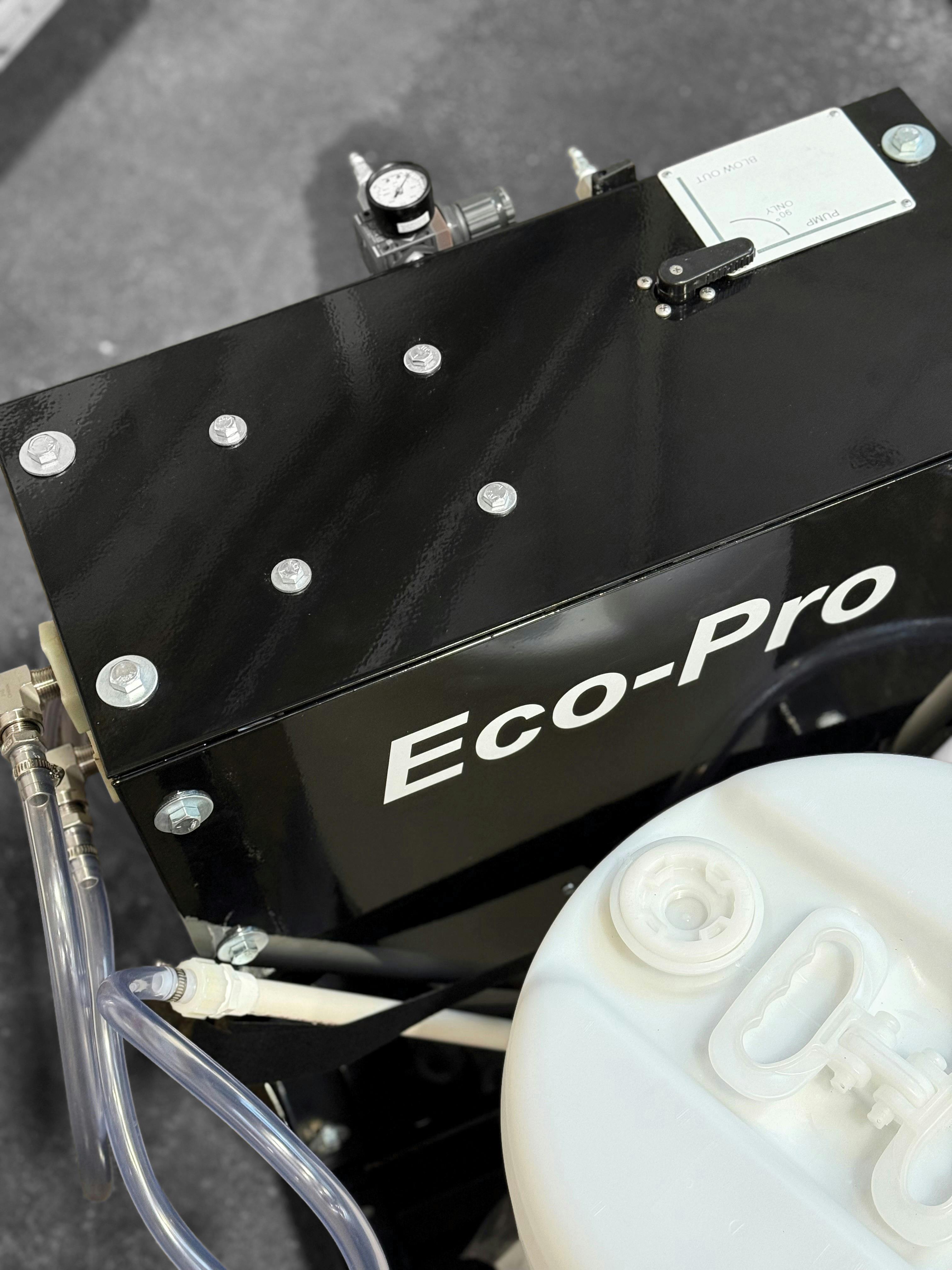 A new gauge helps operators monitor air pressure on the Eco-Pro 360.
