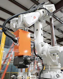 Analysis of a robot's productivity is one of the capabilities of DelmiaWorks' ERP system. Analysis of a robot's productivity is one of the capabilities of DelmiaWorks' ERP system.