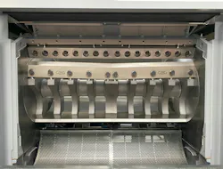 CMG's G55 granulators can handle a variety of shapes and sizes of material. CMG's G55 granulators can handle a variety of shapes and sizes of material.