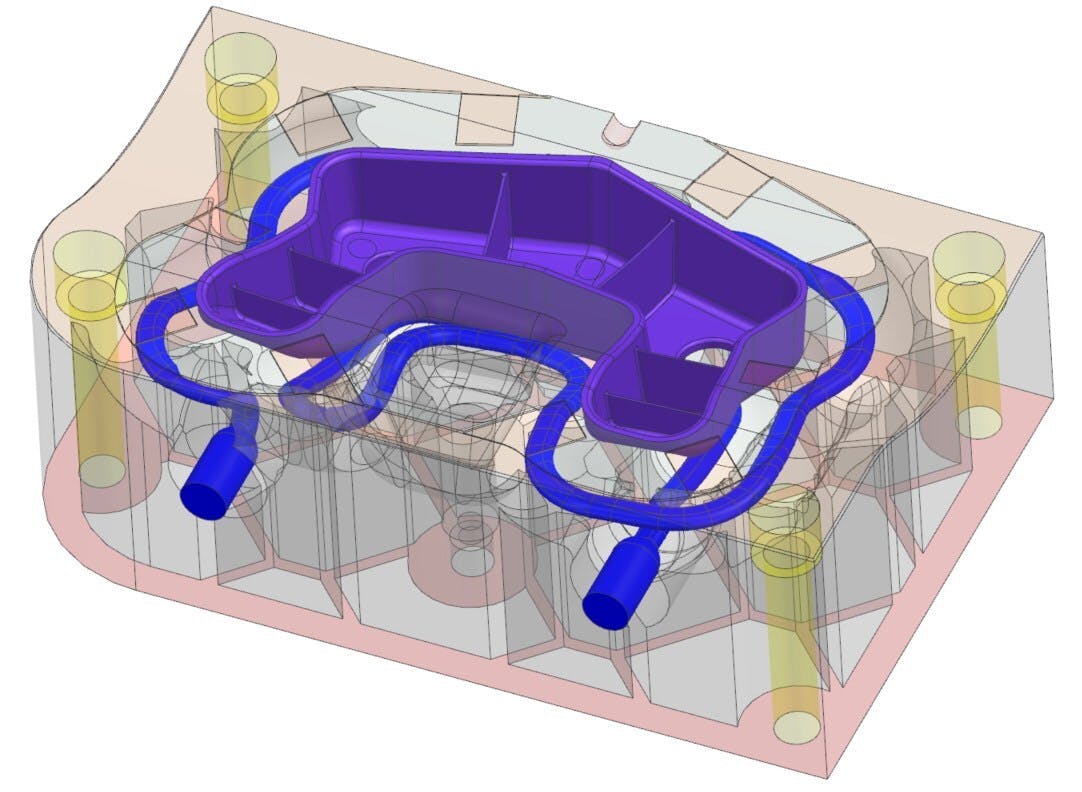 Simform software from Maya HTT has added compression mold simulation.