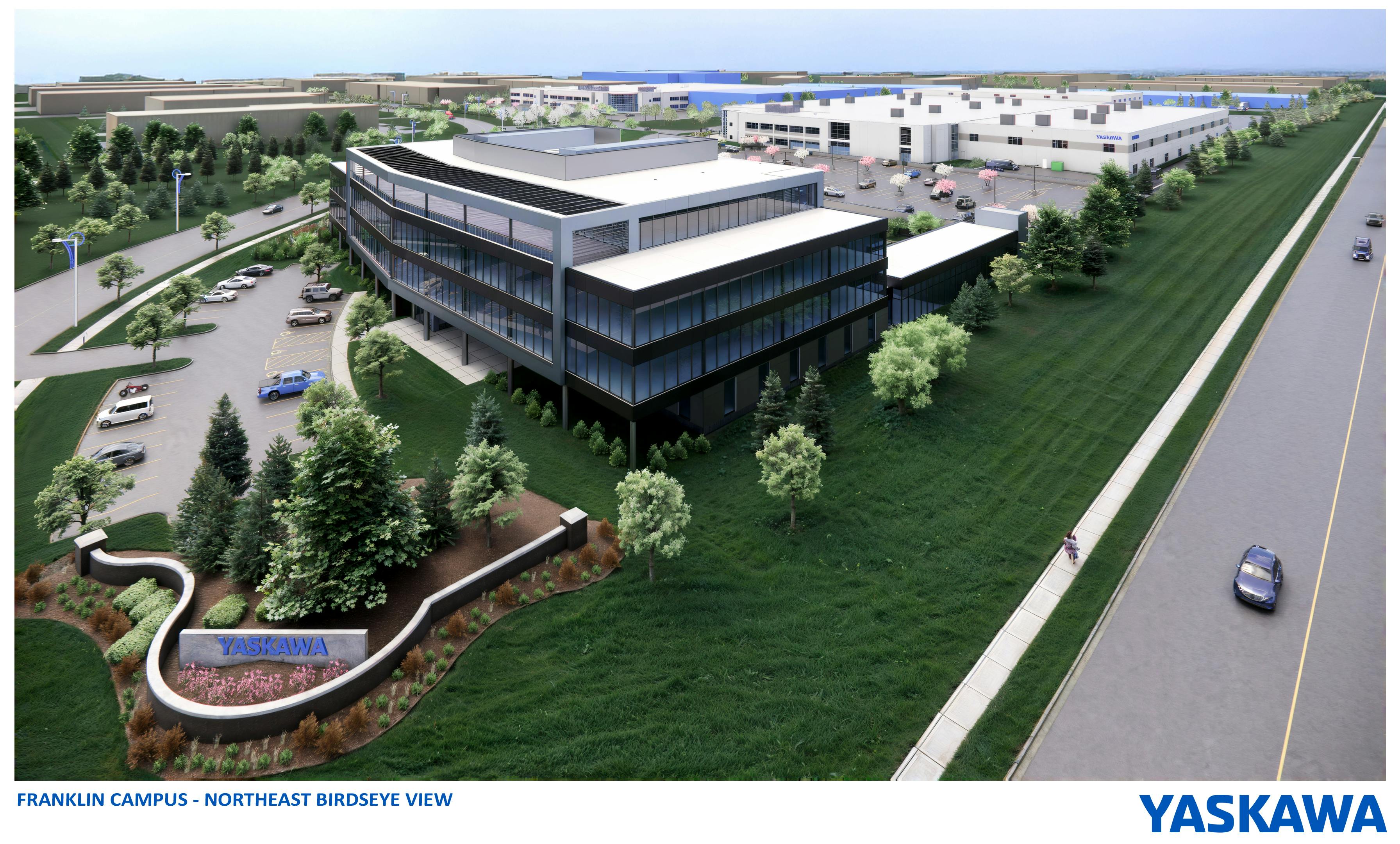 Yaskawa America's campus expansion in Franklin, Wis., will include industrial robot manufacturing.