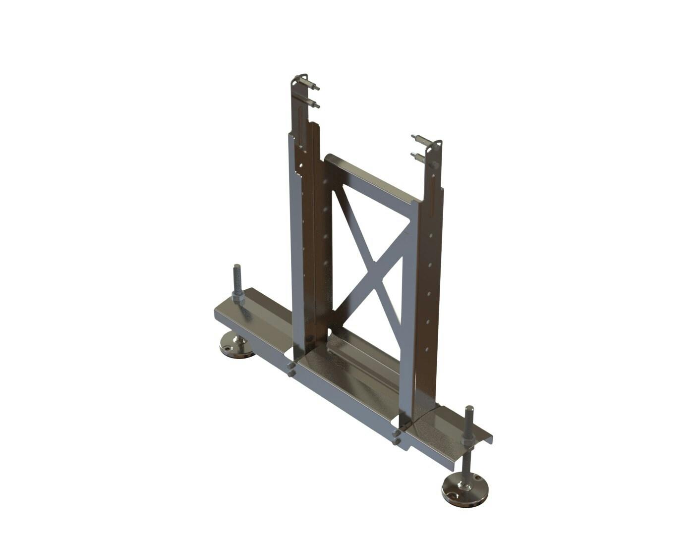 Span Tech's sheet metal conveyor supports are cost-effective and offer better hygiene.