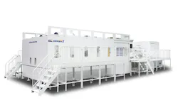 At the upcoming K show, Shibaura will show off its new EC-SXIII All-Electric series, which has a top clamping force of 3,350 tons. At the upcoming K show, Shibaura will show off its new EC-SXIII All-Electric series, which has a top clamping force of 3,350 tons.