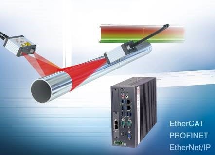 Micro-Epsilon's 3D Profile signal processing unit organizes two scanners into a common coordinate system that can perform inspections of entire outer contours, undercuts and thicknesses.