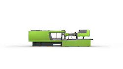 Engel's production cell at Drinktec in September featured an all-electric e-cap 380 injection molding machine with the new 2465 injection unit. Engel's production cell at Drinktec in September featured an all-electric e-cap 380 injection molding machine with the new 2465 injection unit.