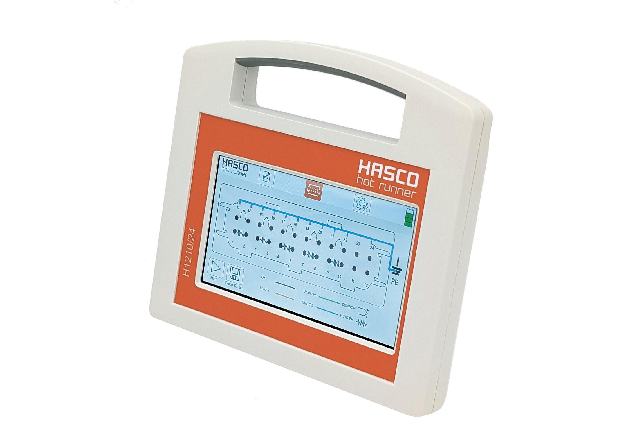 The Hasco H1210 tests molds for electrical problems.
