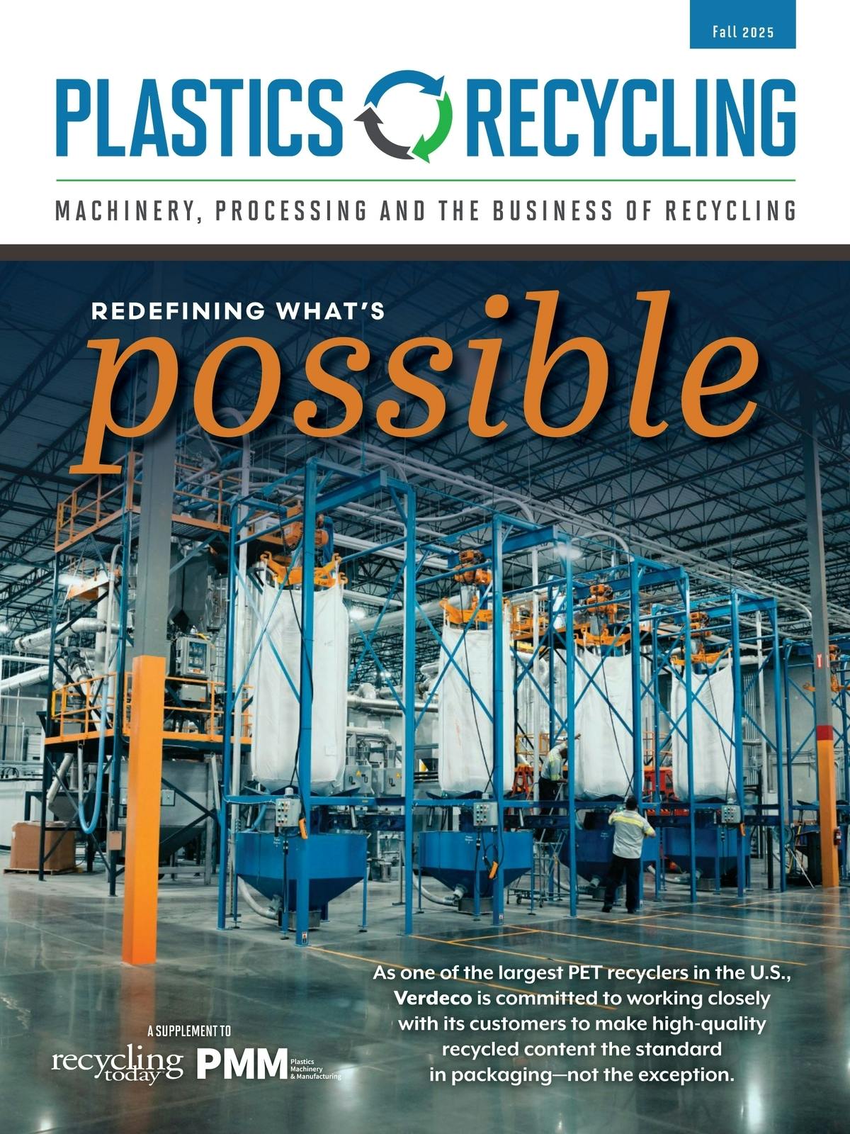 Plastics Recycling Fall 2025 cover image