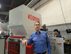 Rotogran President Mike Cyr. Rotogran President Mike Cyr.