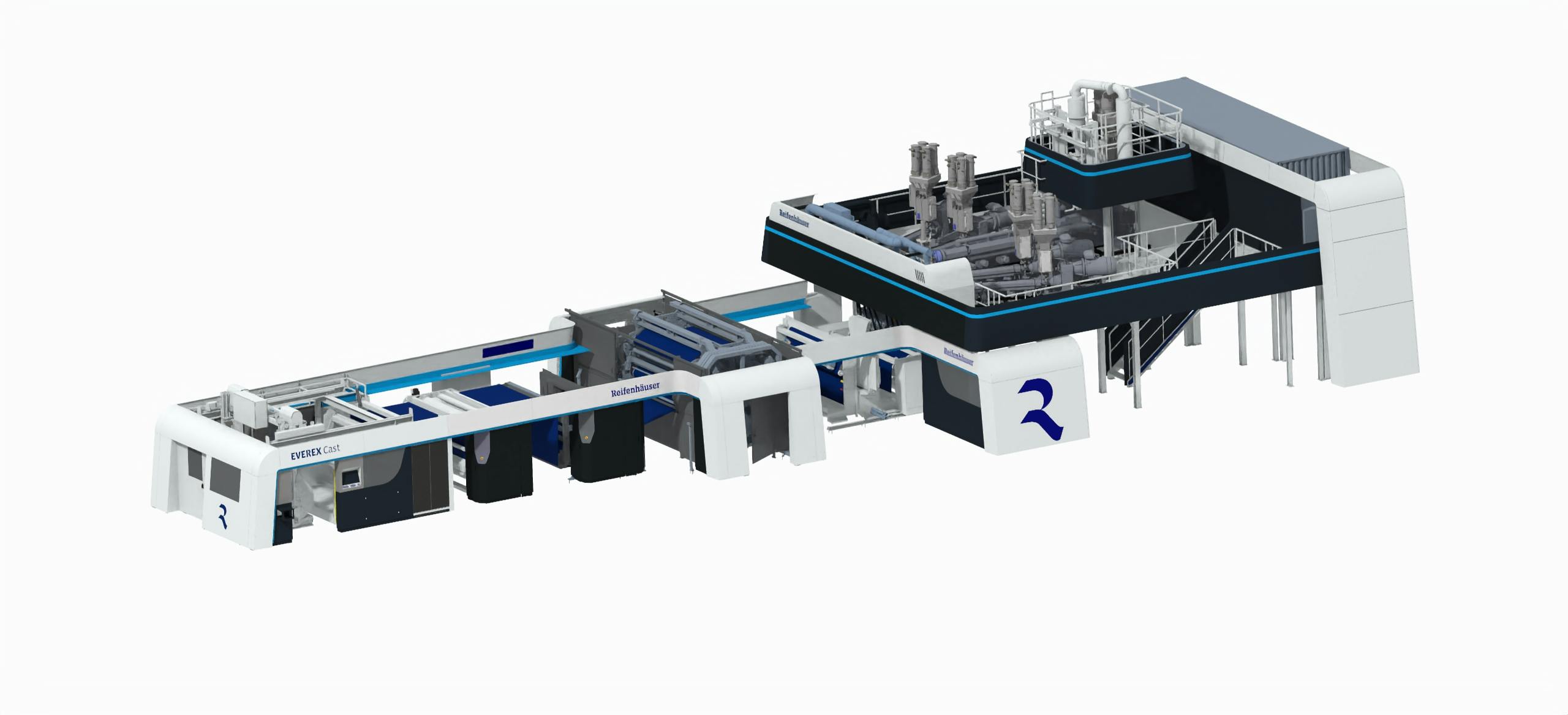 The new Reifenh&auml;user Everex flat film line offers automation features that simplify operation and increase profitability.