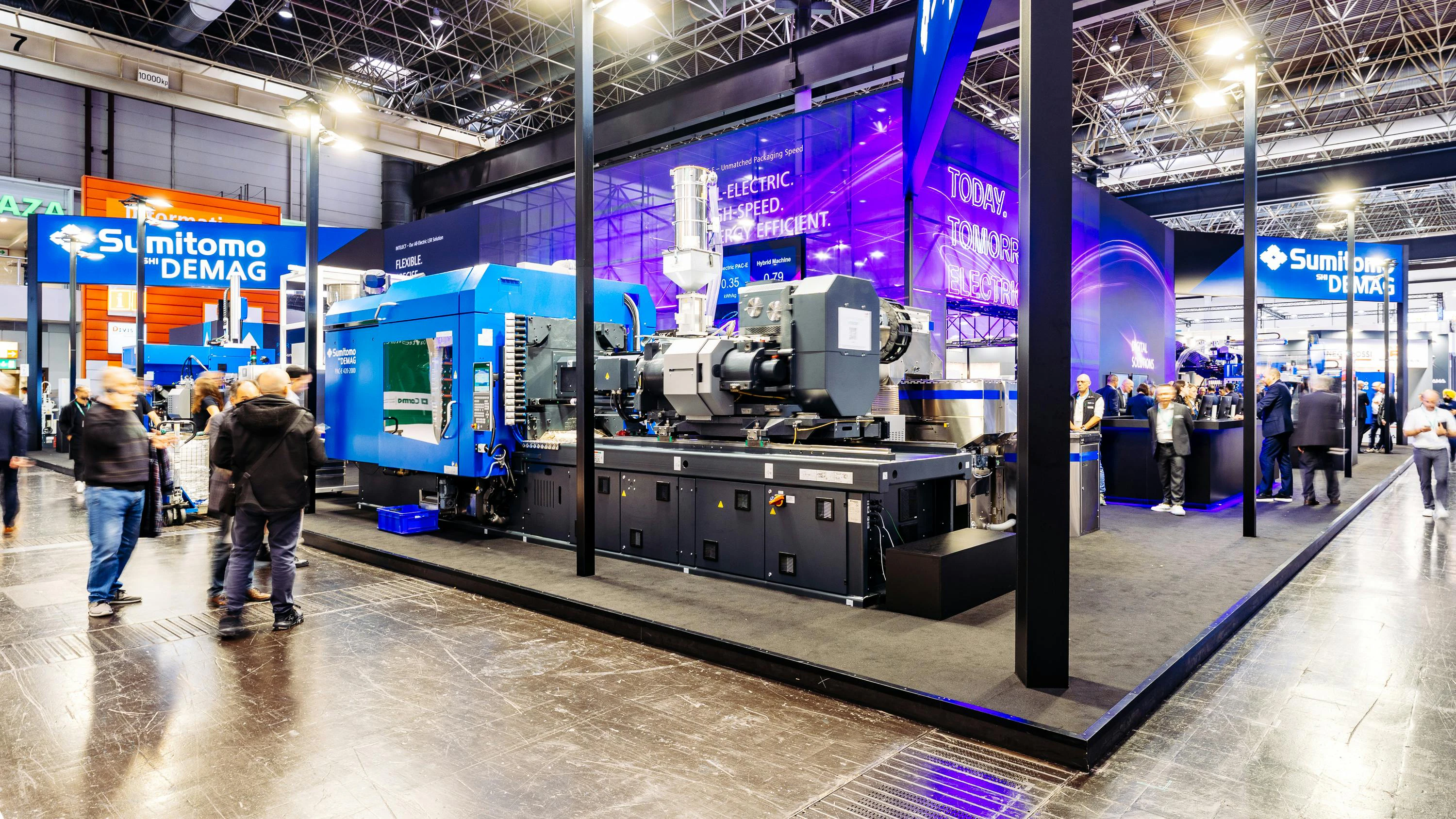 Sumitomo (SHI) Demag's stand at K 2025