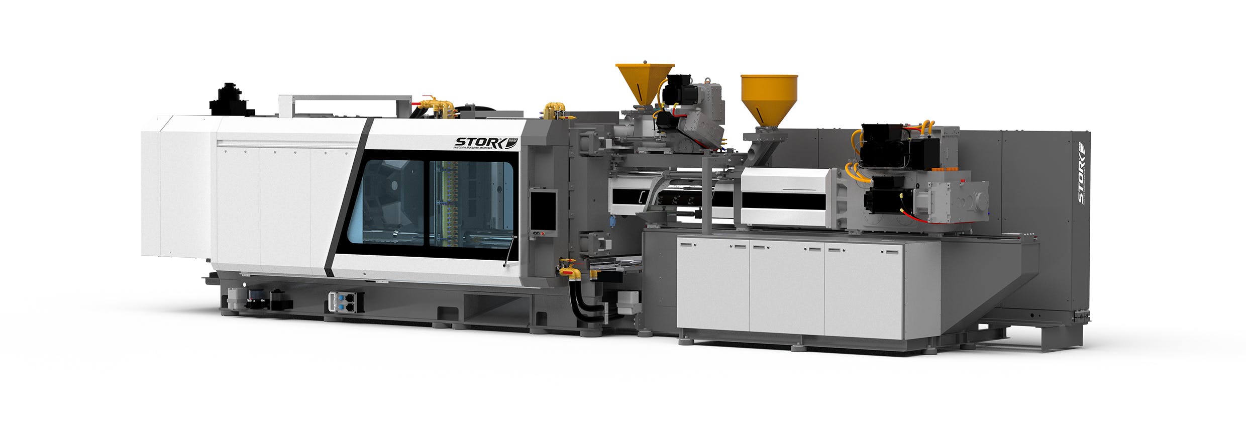 Stork's all-electric 6600-3500 injection molding machine