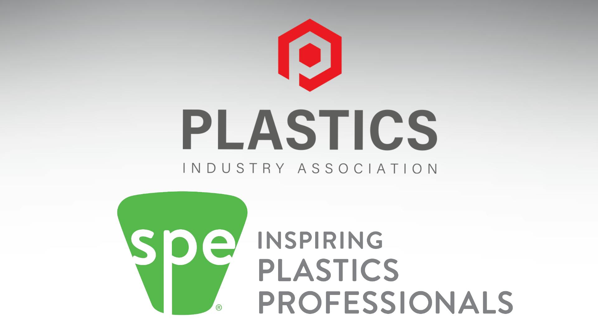 Combined logos for Plastics Industry Association and SPE