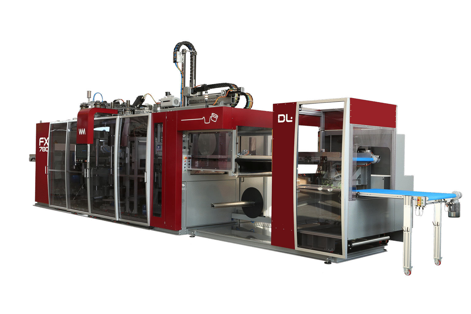 WM's FX780 IM2 now has an integrated AI Vision inspection system and a redesigned D-lifter for improved product handling.