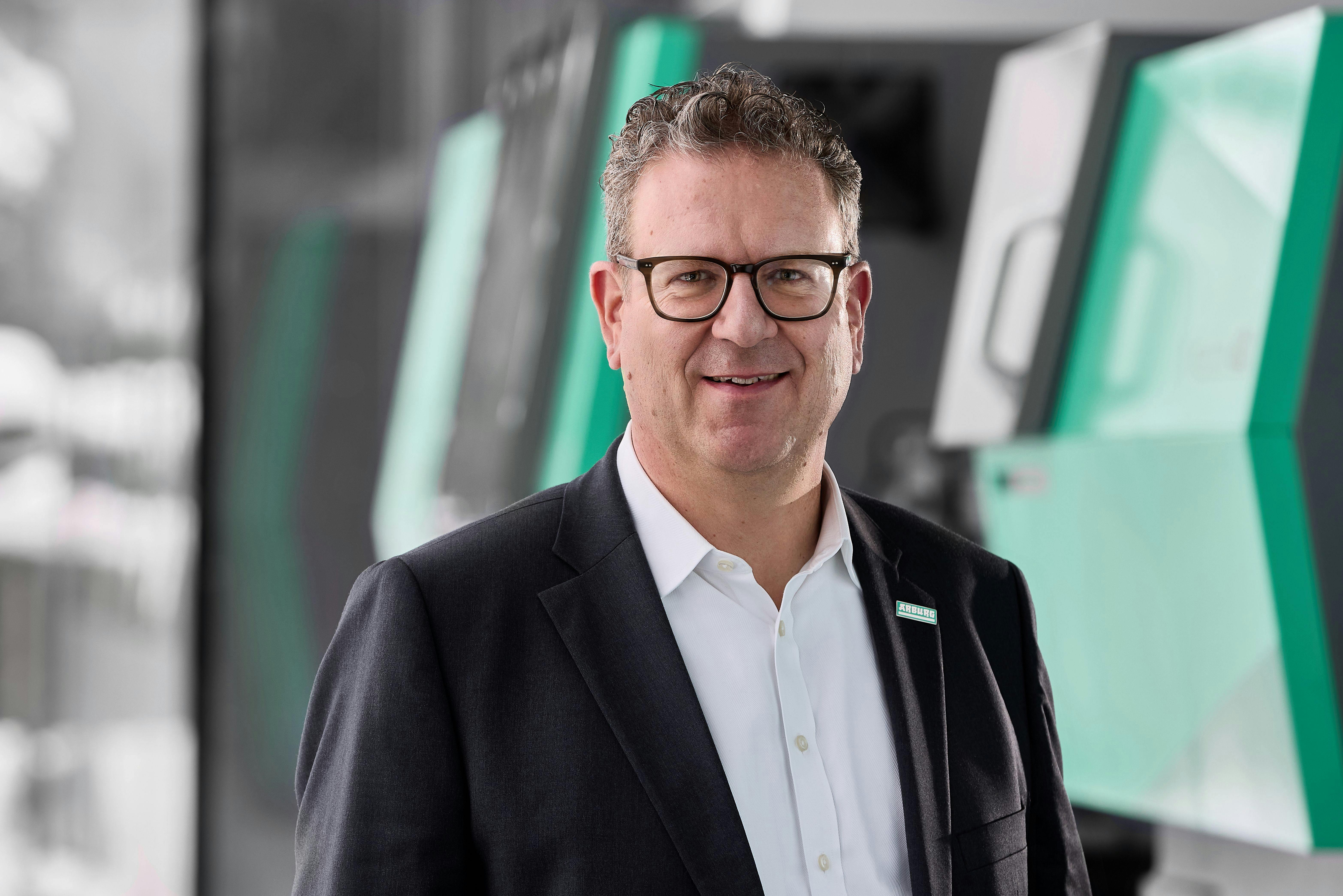 Volker Nilles is the new CEO of Arburg.