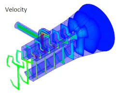The polyXtrue software offers insights into the performance of extrusion dies. The polyXtrue software offers insights into the performance of extrusion dies.