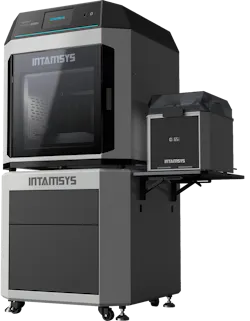 The Funmat Pro 310 Apollo printer from Intamsys is tailored for use with engineering resins like PEKK and PEEK. The Funmat Pro 310 Apollo printer from Intamsys is tailored for use with engineering resins like PEKK and PEEK.