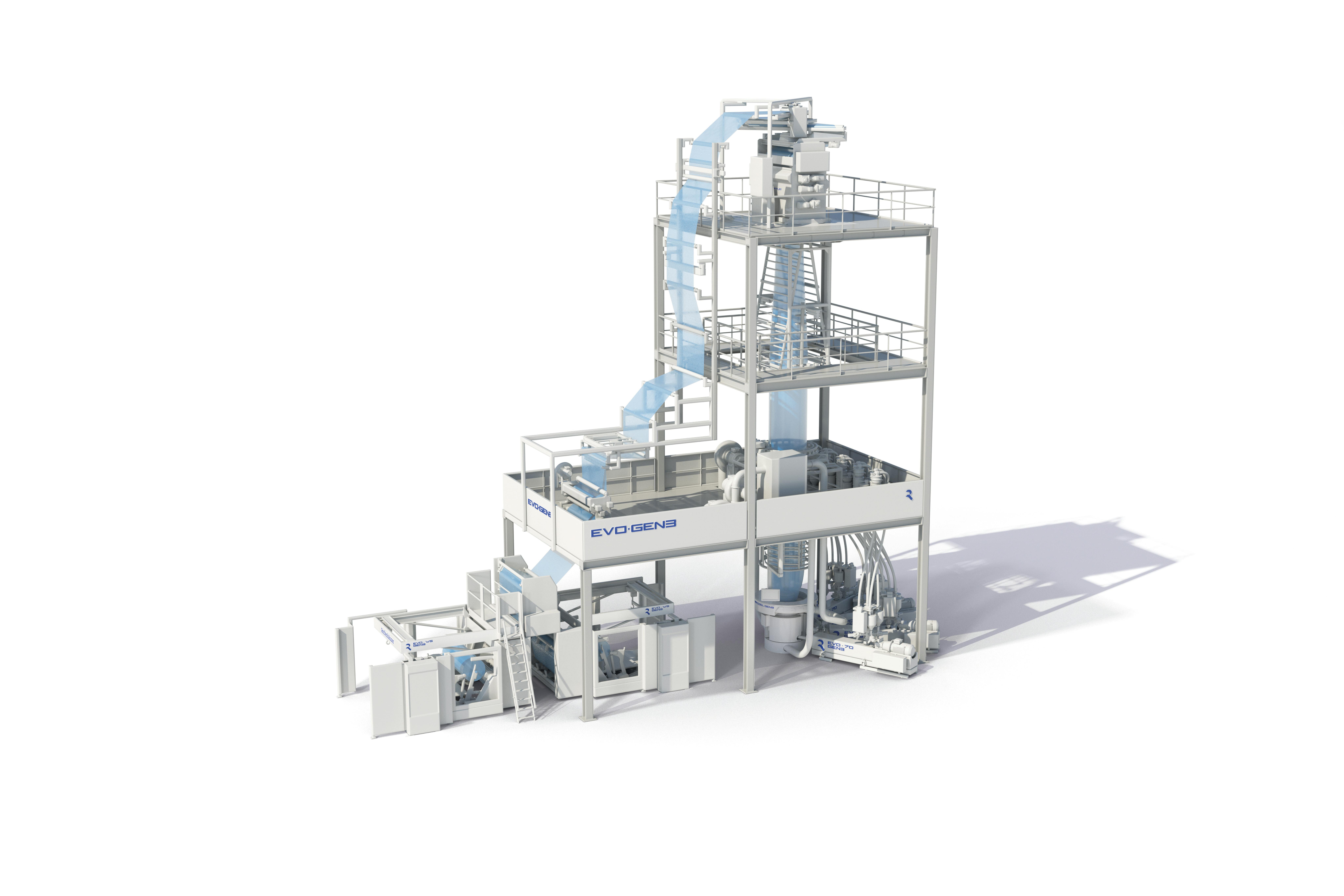 Reifenh&auml;user's Evo Gen3 blown film line is 30 percent faster than its predecessor.