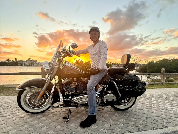 Mark Strachan enjoys traveling and being outdoors.