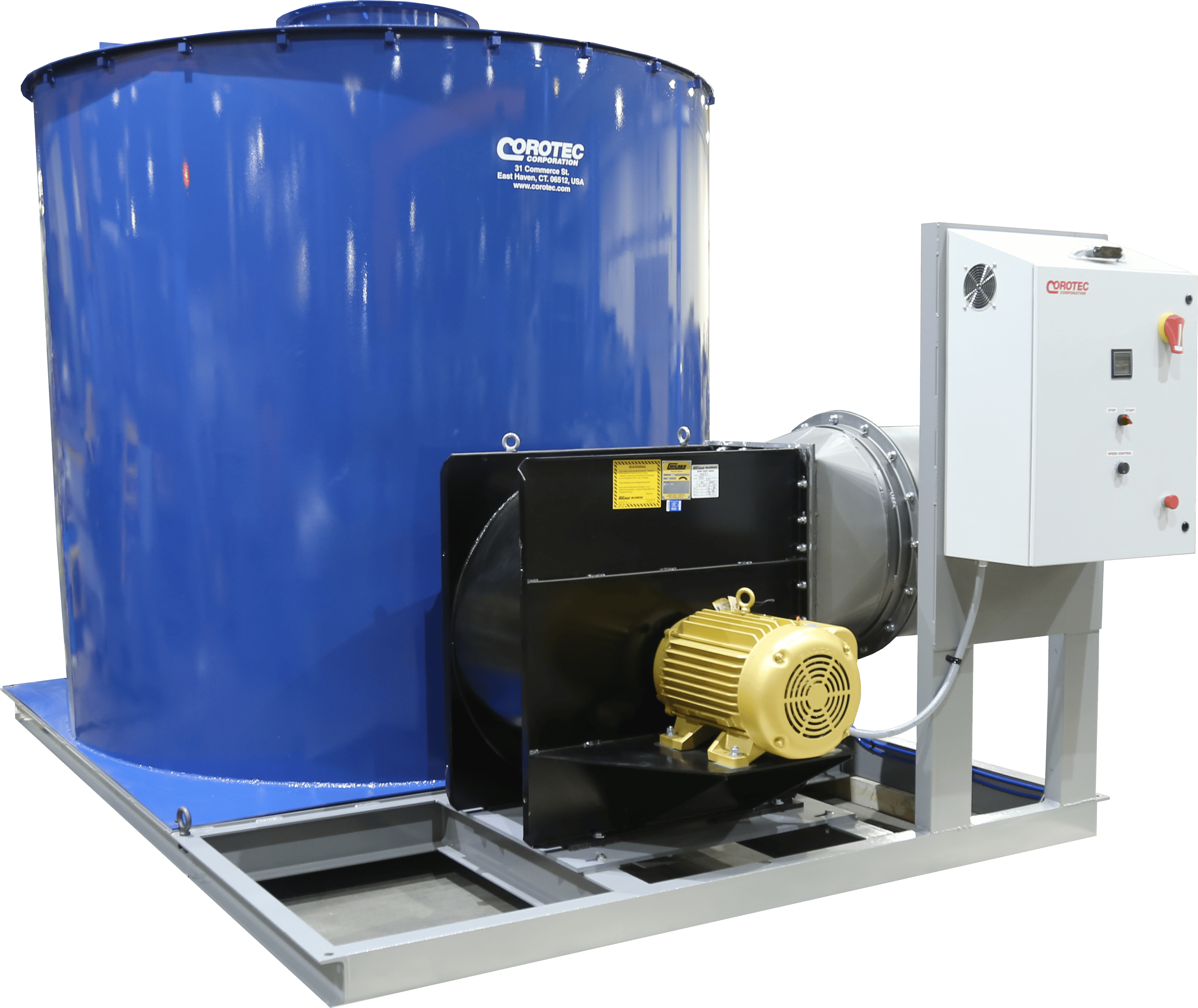 Corotec's NoZone removes and destroys ozone molecules, preventing equipment damage and ensuring worker safety.