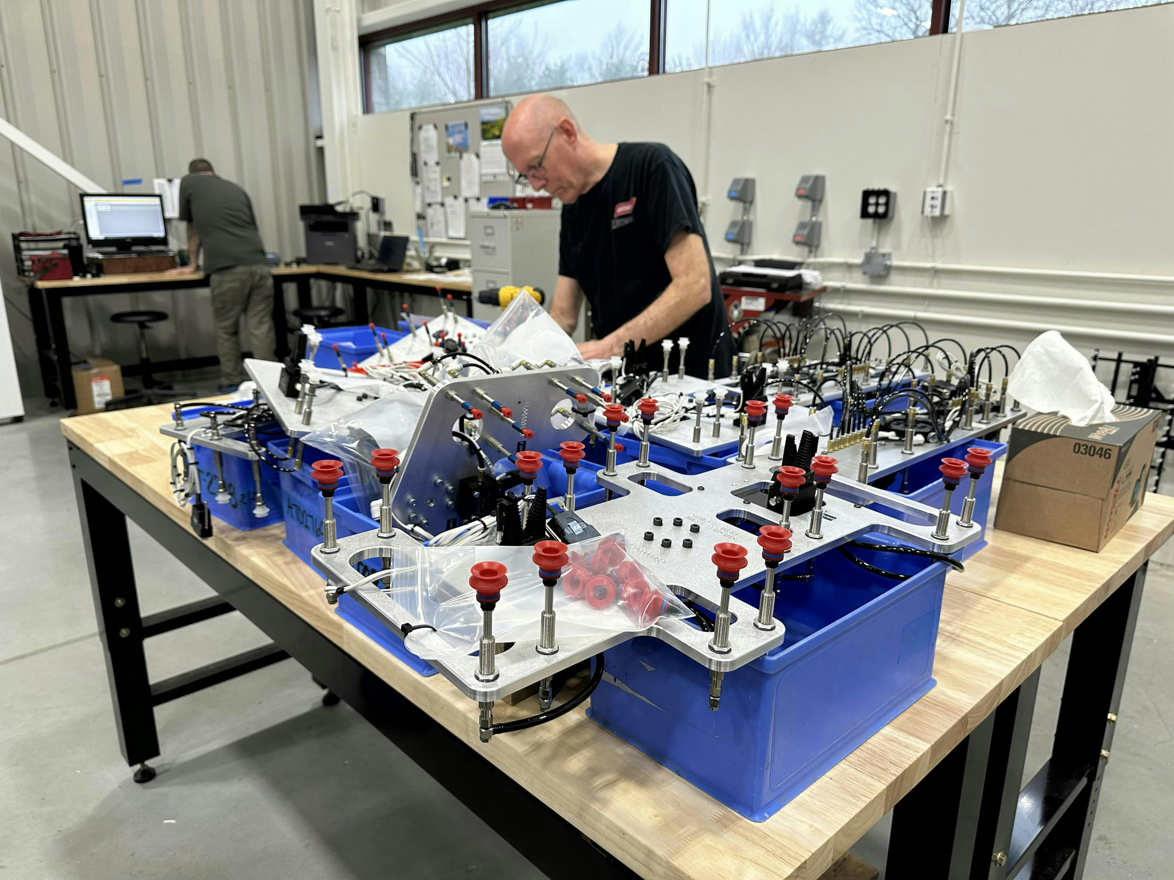 Wittmann USA assembles robots at its Torrington, Conn., facility, allowing for a high level of customization.