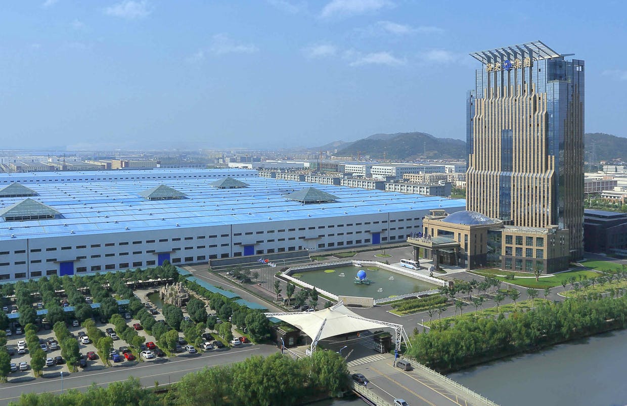 Haitian International's headquarters in Ningbo, China.