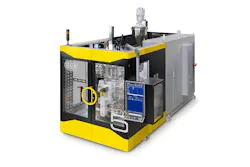 The SBlow 5S is part of the new Smartline series from Bekum. The SBlow 5S is part of the new Smartline series from Bekum.