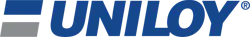 Blue and gray Uniloy logo Blue and gray Uniloy logo