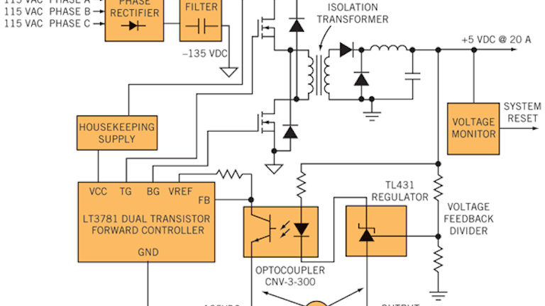 Shielded Optocouplers Prevent Off Line Switching Power Supply