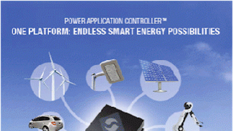 New Microcontroller Simplifies Power Control And Conversion Enables Efficiency Power Electronics