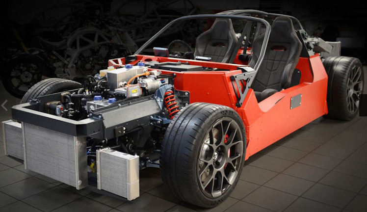 Hybrid Electric Sports Car To Use Micro Turbine Range Extender Power Electronics