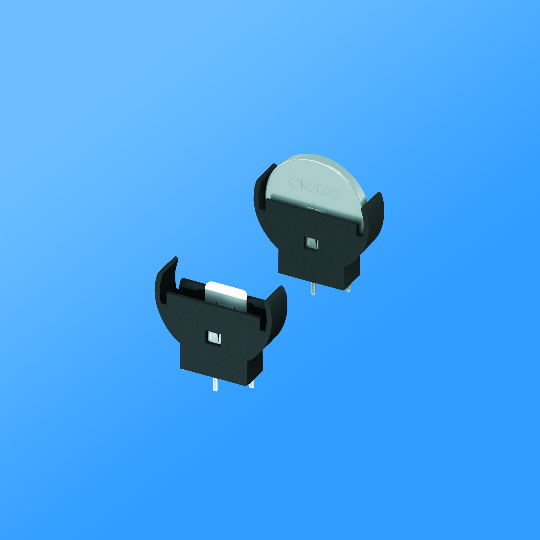 2020 Surface Mount Button Coin Single Cell Holder 2016 2025 and 2032