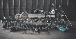 Battery-powered tools have come a long way and they continue to evolve. Take a look at the latest offerings from DeWalt, Makita, Metabo, Milwaukee, Paslode, Ridgid, and Senco. (Shown: Makita's XGT family of battery-powered tools. Scroll down to find out more.) Battery-powered tools have come a long way and they continue to evolve. Take a look at the latest offerings from DeWalt, Makita, Metabo, Milwaukee, Paslode, Ridgid, and Senco. (Shown: Makita's XGT family of battery-powered tools. Scroll down to find out more.)