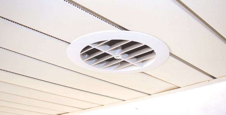 Soffit vents, gas furnace products for tight spaces, and more. (Photo: courtesy Panasonic)