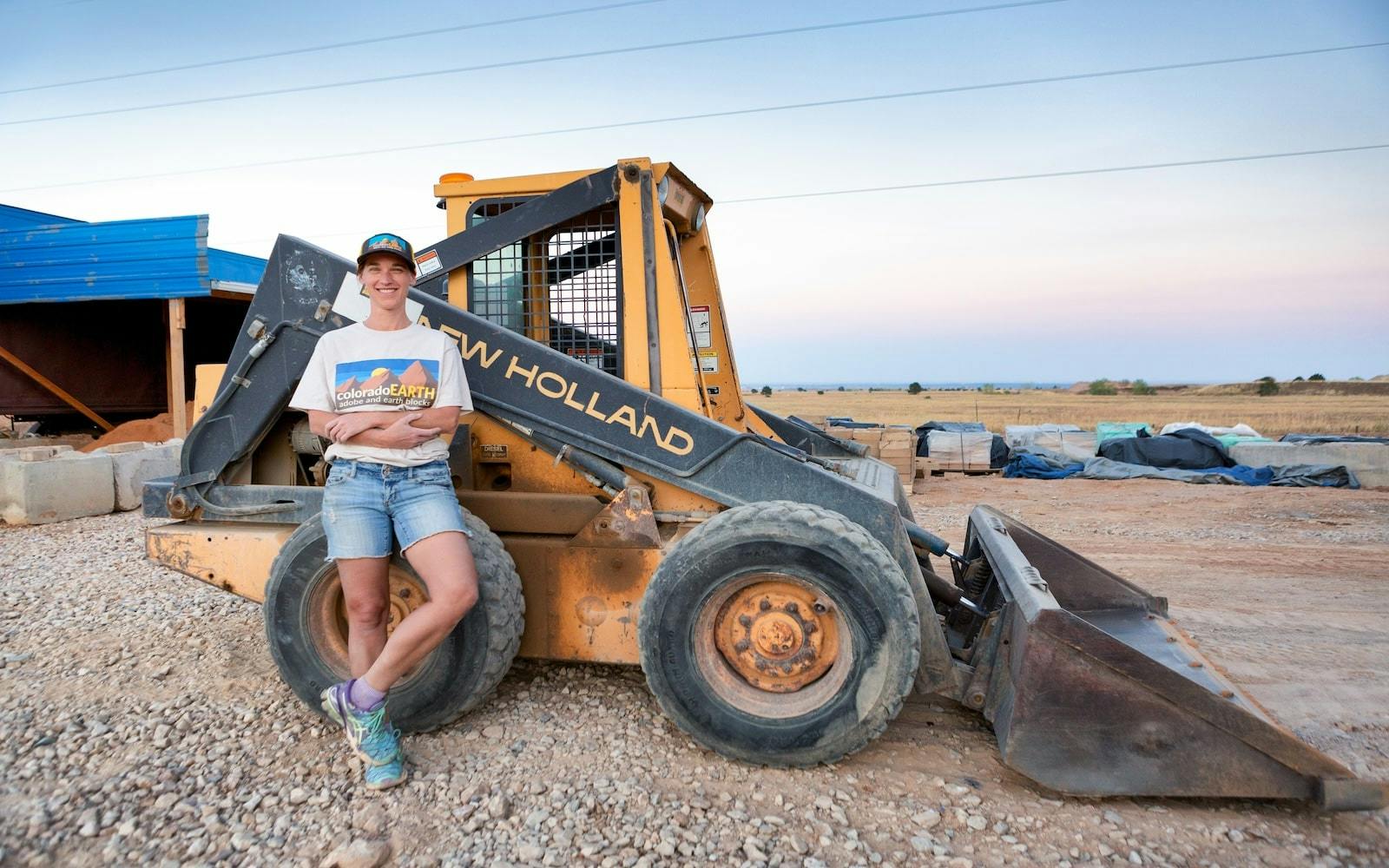 Lisa Morey is the founder of Nova Terra, a Colorado-based company that creates eco-friendly masonry blocks.