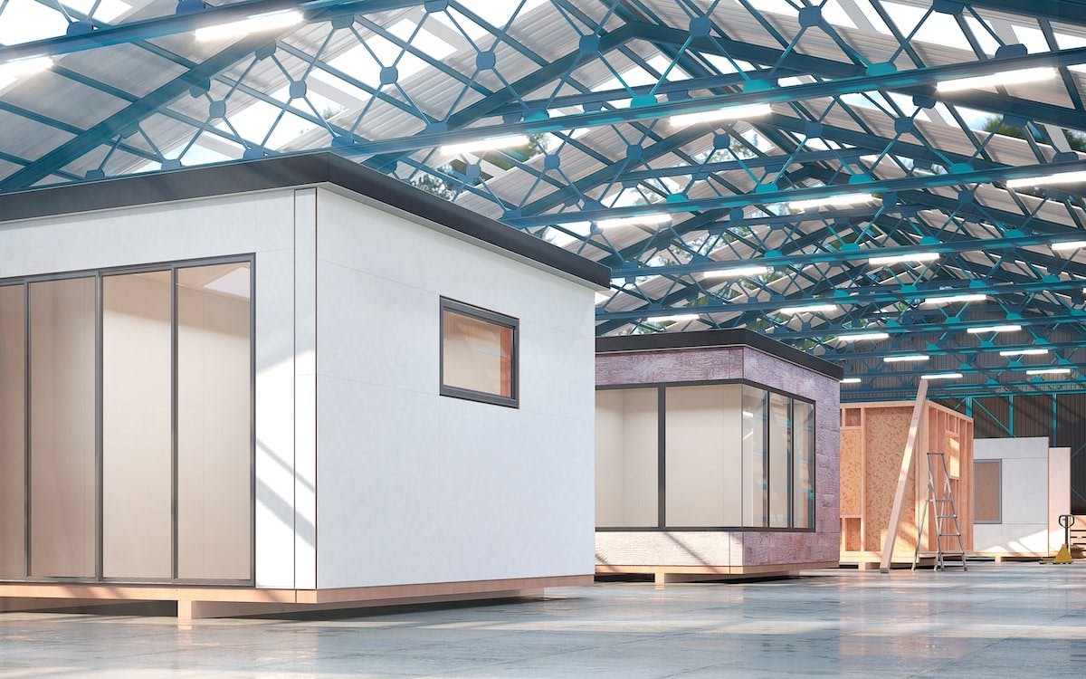 Proponents for factory-built homes say this technique saves time and labor.