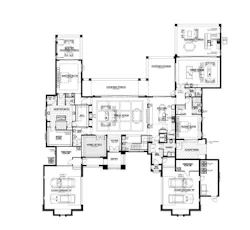 First Floor, The New American Home First Floor, The New American Home